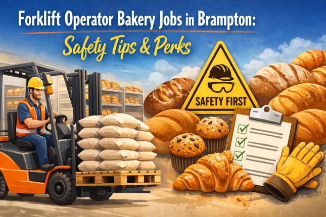 Forklift Operator Bakery Jobs in Brampton