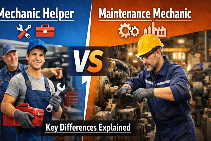 Mechanic Helper vs Maintenance Mechanic